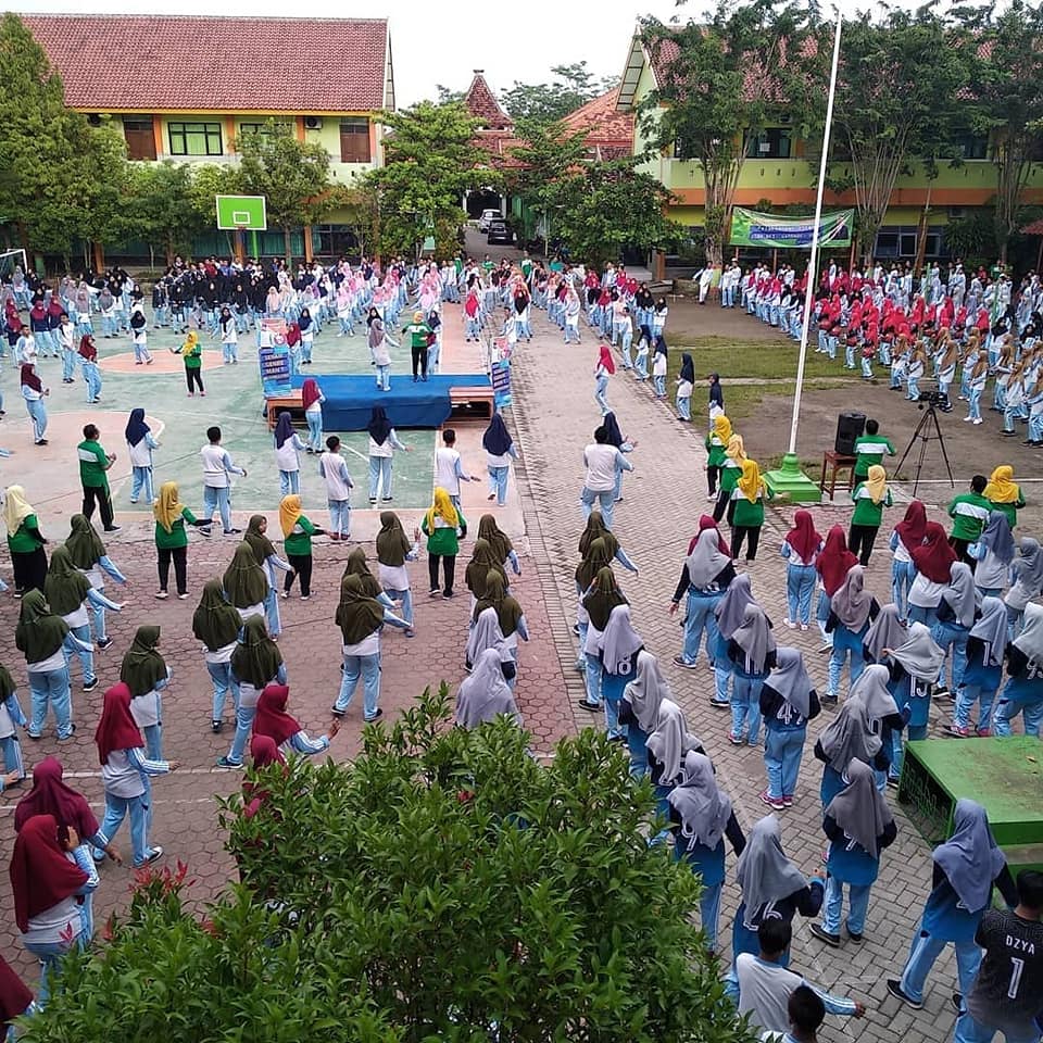 Launching senam genre MAN 1 Bojonegoro