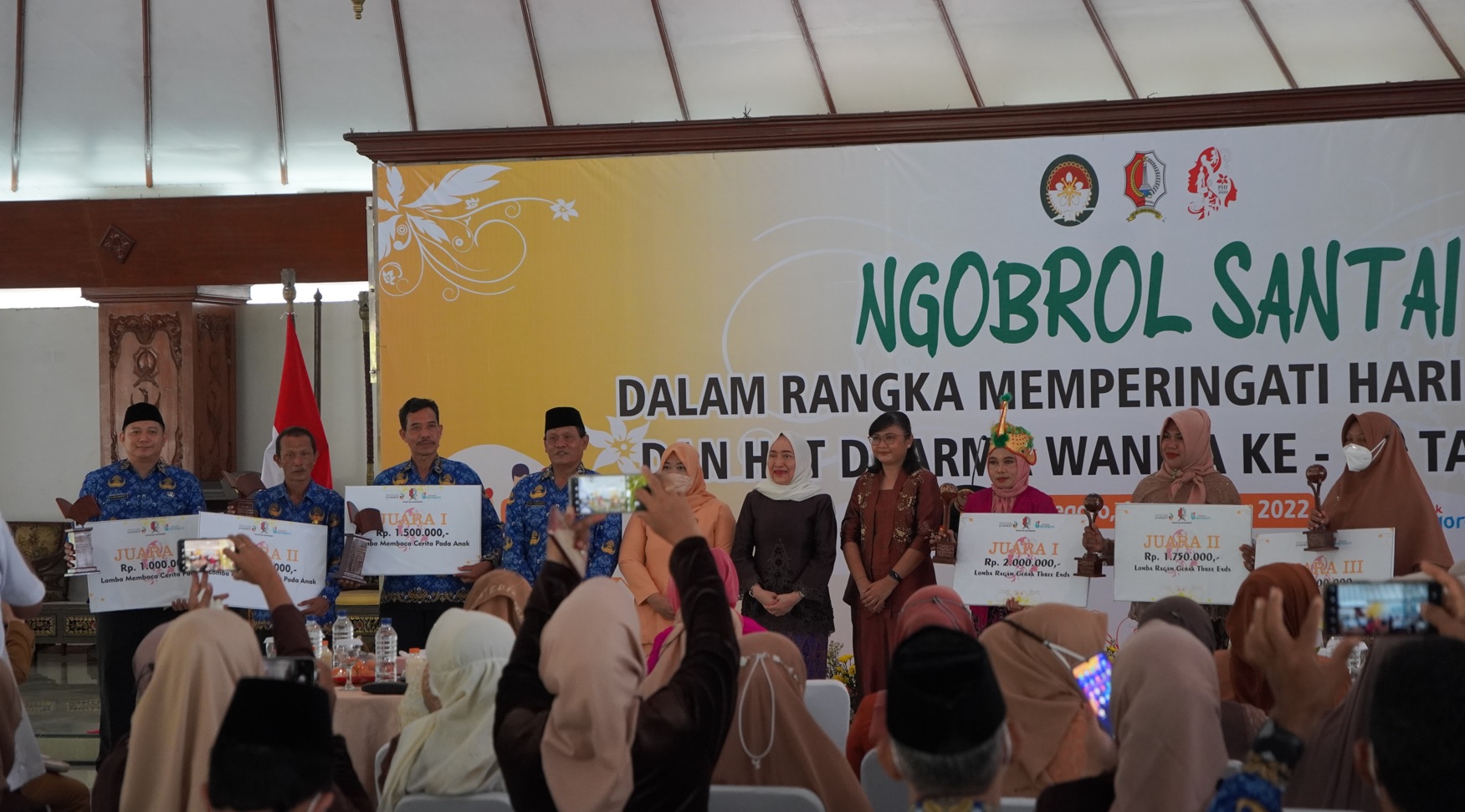 Ngobrol Santai dalam rangka memperingati Hari Ibu ke 94 & HUT Dharma Wanita ke 23 tahun 2022