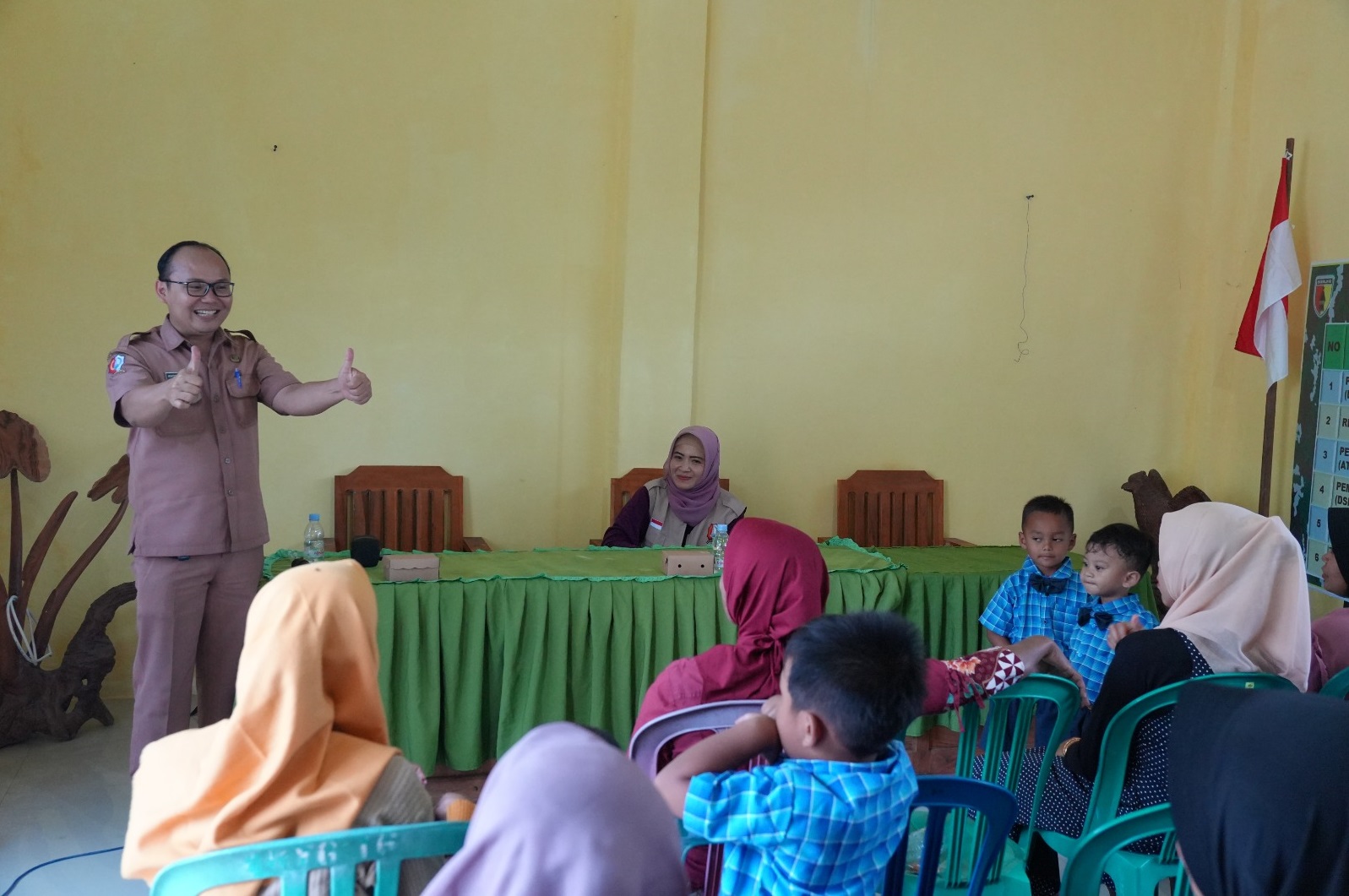 Kegiatan Edukasi dan Praktik Baik Pengasuhan Balita dengan BKB Kit