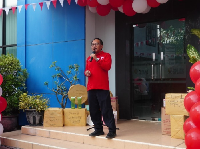 Senam bersama dan Lomba dalam rangka Peringatan HUT ke-80 RI