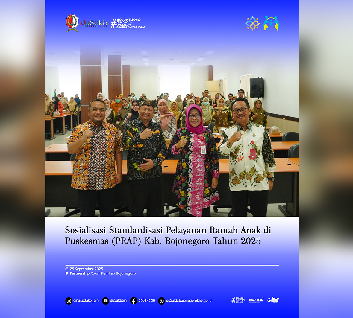 Sosialisasi Standardisasi Pelayanan Ramah Anak di Puskesmas (PRAP)