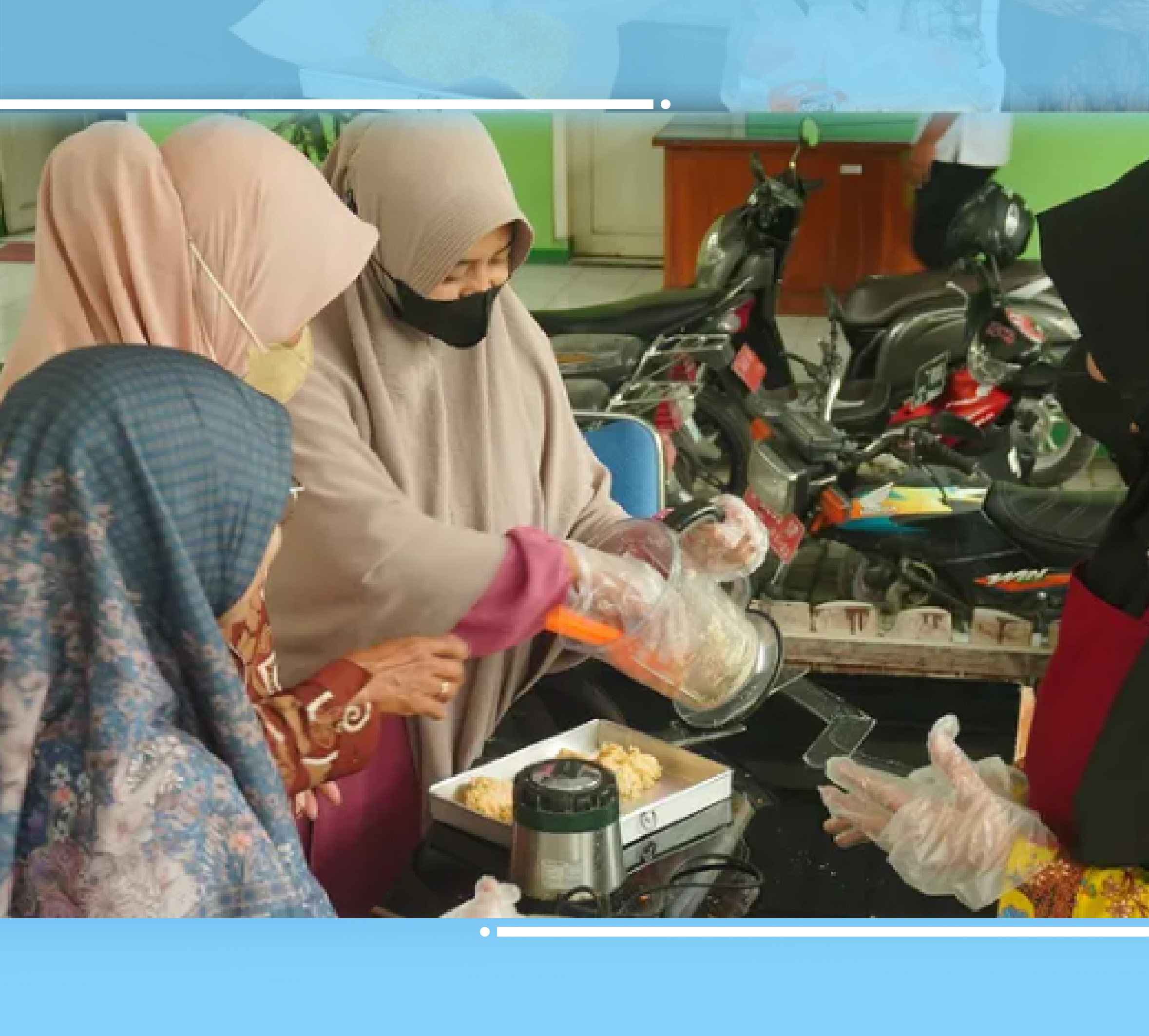 Asyiknya membuat nugget ayam dan lele oleh Perempuan Kepala Keluarga