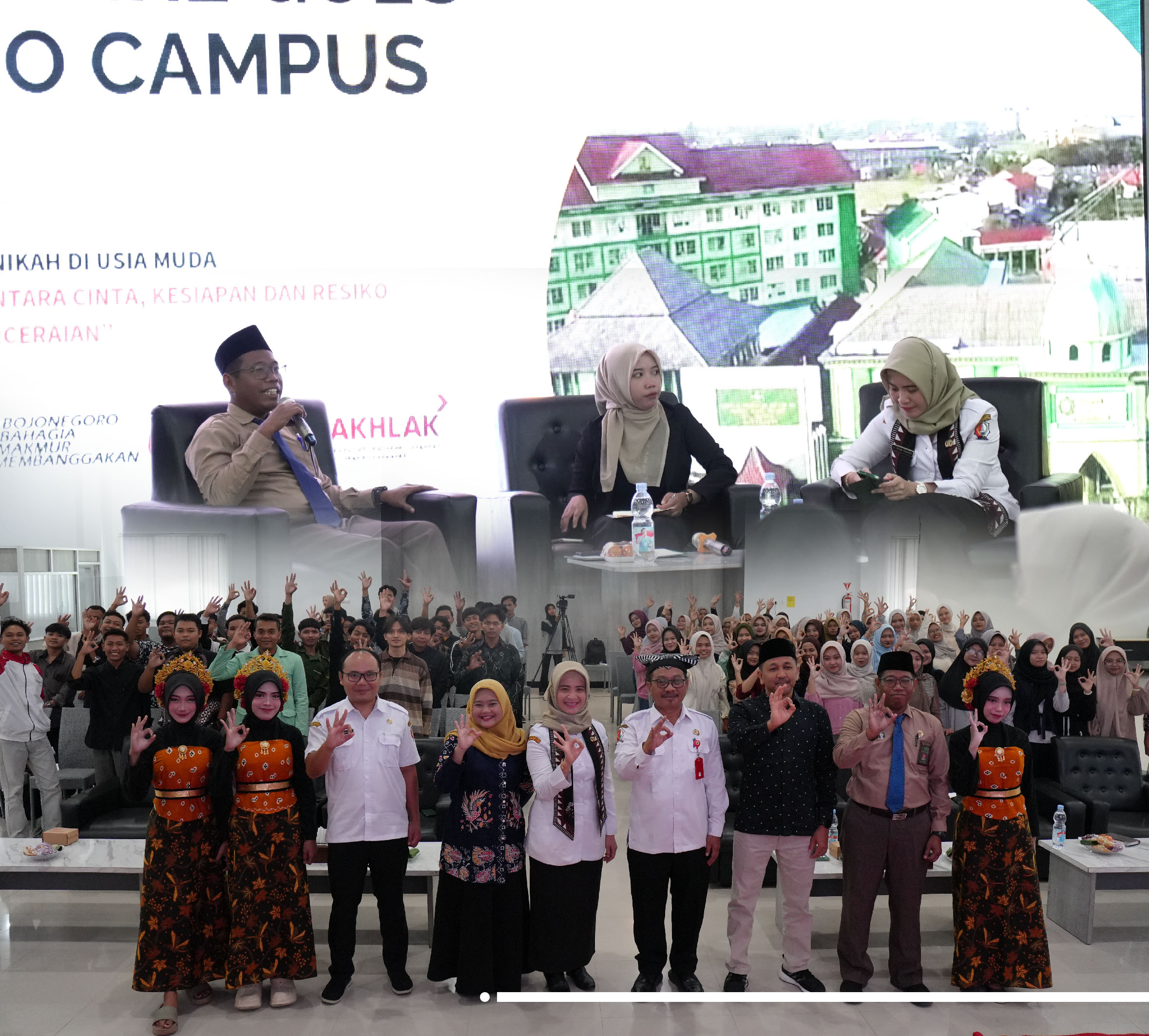 GENRE Goes to Campus, Dinas P3AKB Bojonegoro Edukasi Mahasiswa tentang Kesiapan Pernikahan Usia Muda