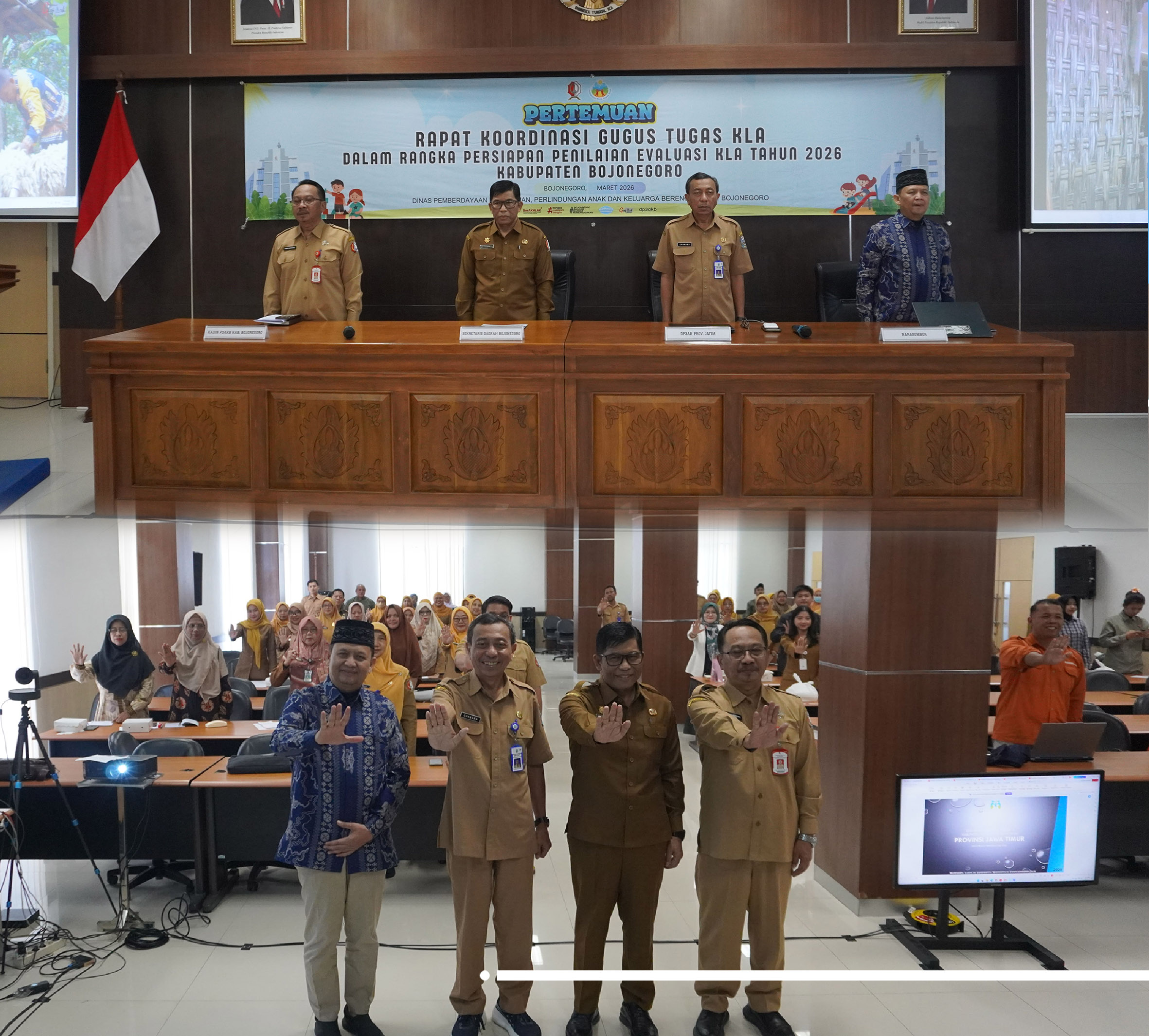 Rakor dan Pembekalan Penilaian Kabupaten Layak Anak Tahun 2026