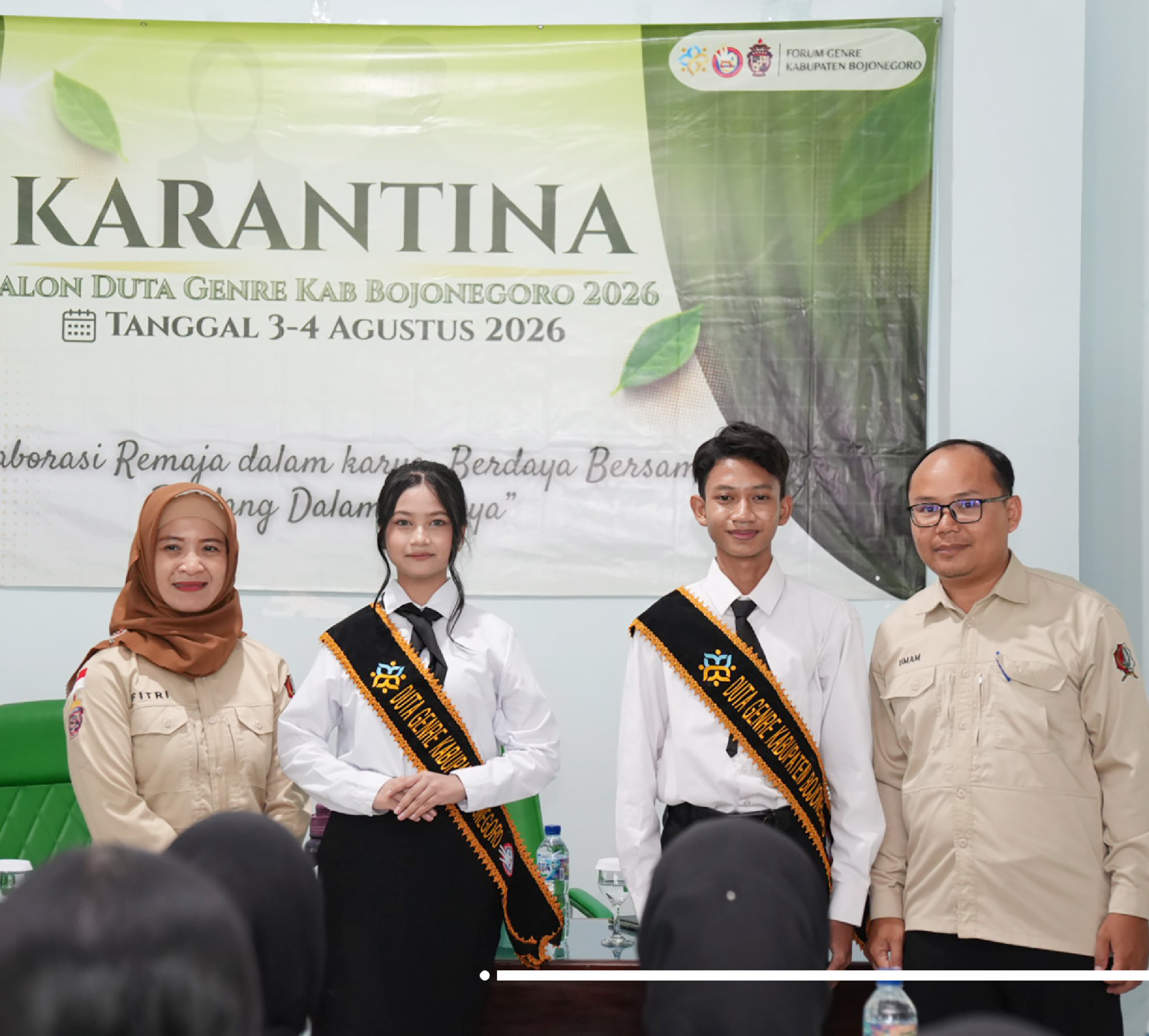 DINAS P3AKB BOJONEGORO GELAR KARANTINA CALON DUTA GENRE 2026
