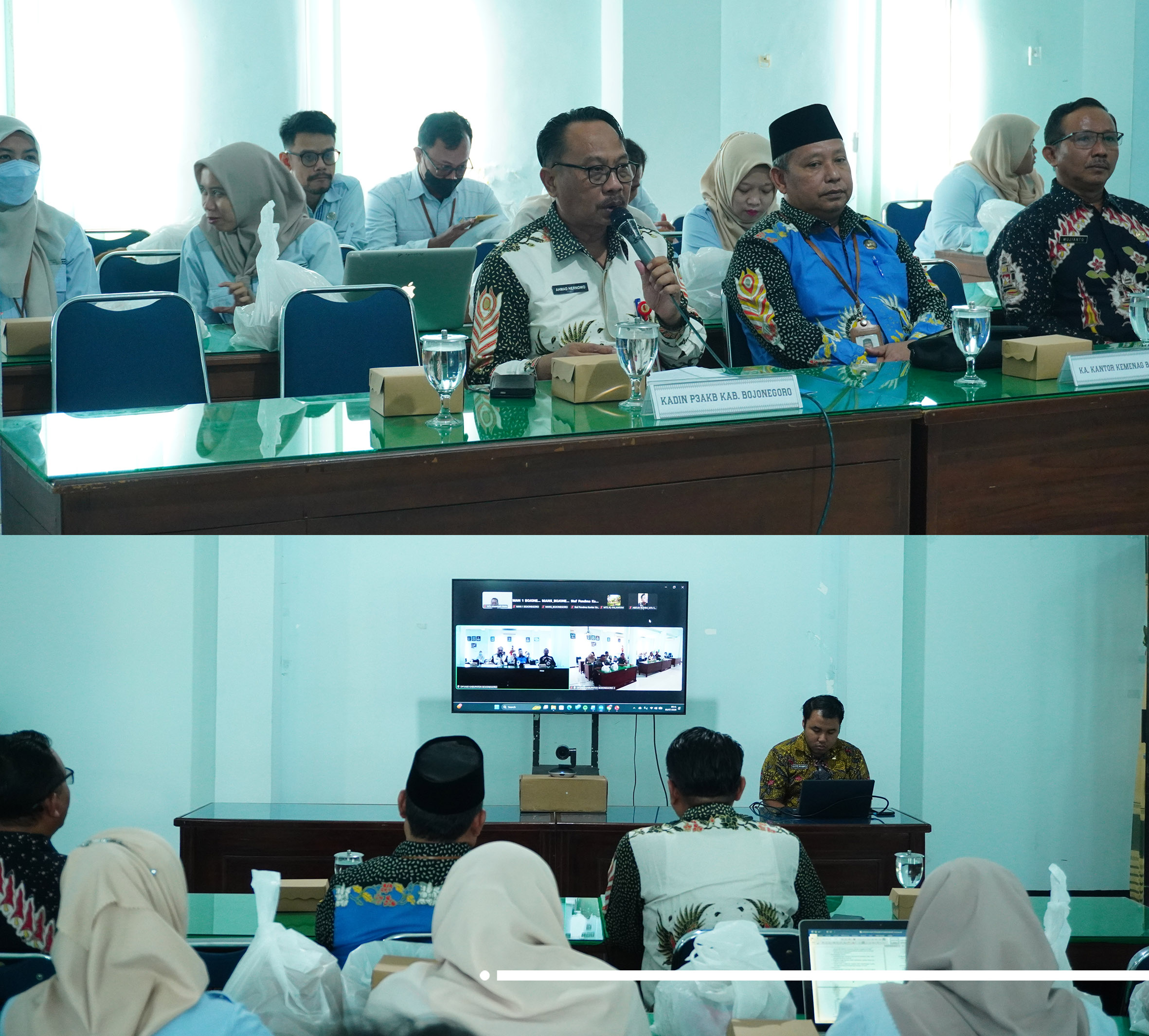 Rapat Koordinasi Pelaksanaan Sosialisasi Serentak Pencegahan Kekerasan Dan Perkawinan Anak Pada Saat Masa Ta'aruf Siswa Madrasah (Matsama) Murid Baru Mts, Ma, Dan Pondok Pesantren